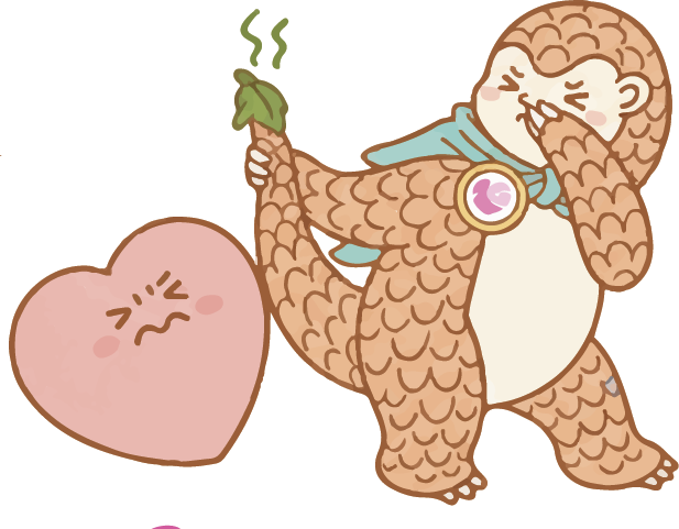 厭惡情緒的鱗曦角色插畫